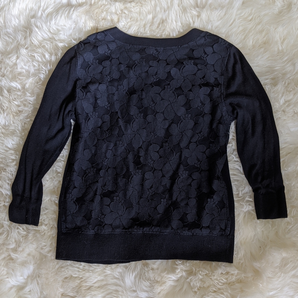 Banana Republic Cardigan with Lace Back